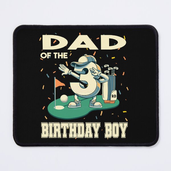 Item preview, Dad Of The Birthday Boy 3rd Golf B-day Golfing Family Party designed and sold by Jungle Hub.