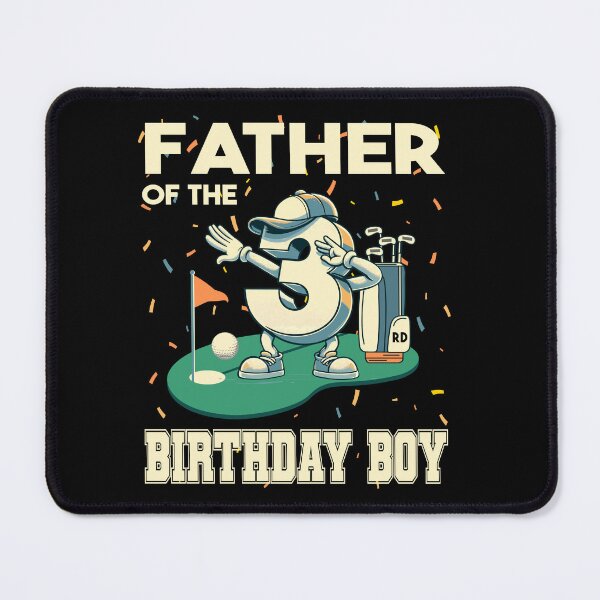 Item preview, Father Of Birthday Boy 3rd Golf B-day Golfing Family Party designed and sold by Jungle Hub.