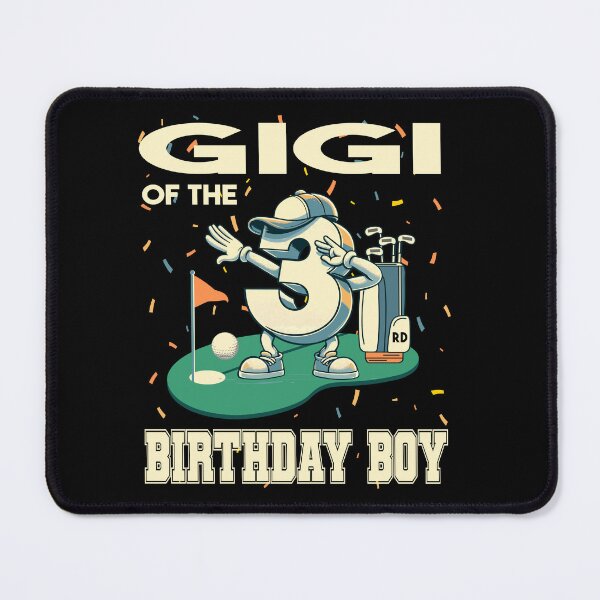 Item preview, Gigi Of The Birthday Boy 3rd Golf B-day Golfing Family Party designed and sold by Jungle Hub.