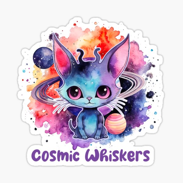Item preview, Cosmic whiskers designed and sold by Margival.