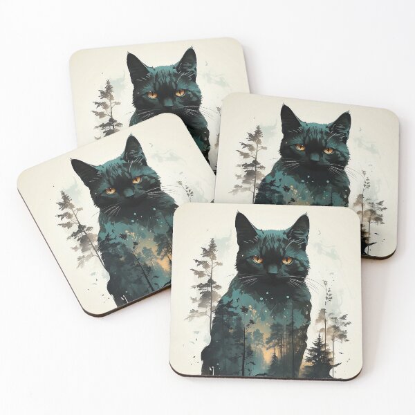 Item preview, Midnight Whiskers designed and sold by MichelleD73.