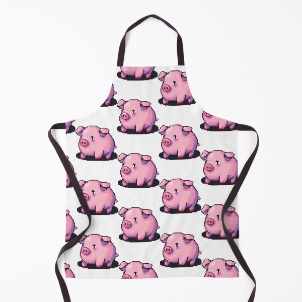 Item preview, Teacup pig pixel art (2)- Retro vibe designed and sold by octoboobs.