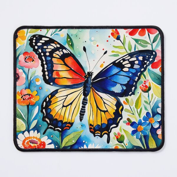 Item preview, Delicate Watercolour Butterfly Decorative Art designed and sold by Trevor Hirst.