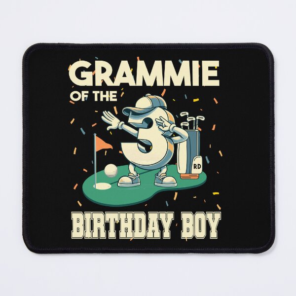 Item preview, Grammie Of Birthday Boy 3rd Golf B-day Golfing Family Party designed and sold by Jungle Hub.