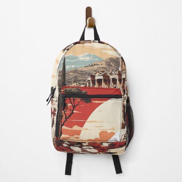 Item preview, Ephesus Turkey Sunset Vintage Travel Poster designed and sold by TravelersGems.
