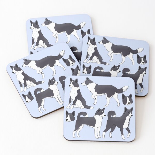 Item preview, Cute Canaan dog pattern  designed and sold by Yaragold.