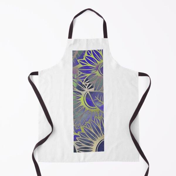 Item preview, Neon chrome sunflowers. designed and sold by Kerrie Owens.