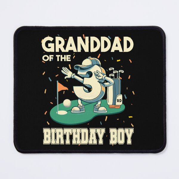 Item preview, Granddad The Birthday Boy 3rd Golf B-day Golfing Family Tee designed and sold by Jungle Hub.