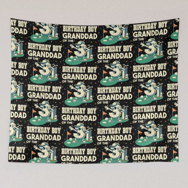 Item preview, Granddad The Birthday Boy 3rd Golf B-day Golfing Family Tee designed and sold by Jungle Hub.
