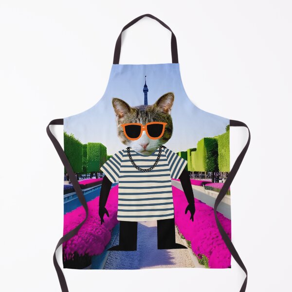 Item preview, Bad ass cat in Paris designed and sold by GasconyPassion.