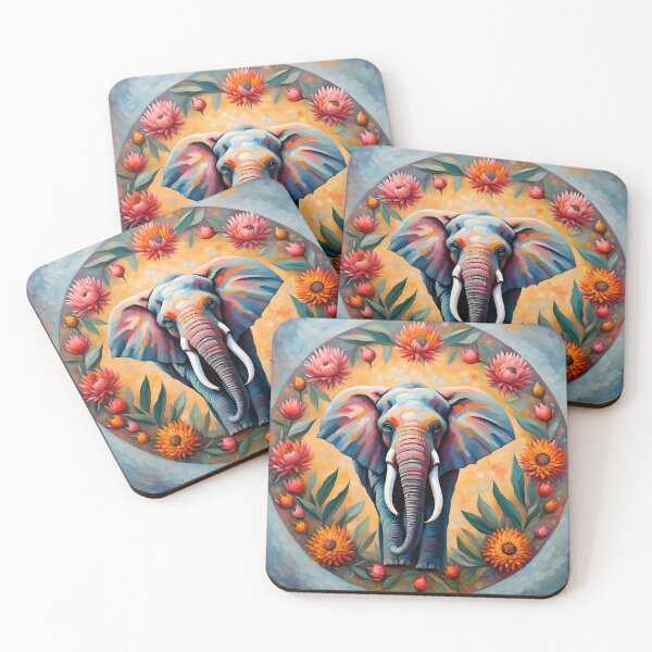 Item preview, Mandala elephant designed and sold by Conservation Art Emporium.