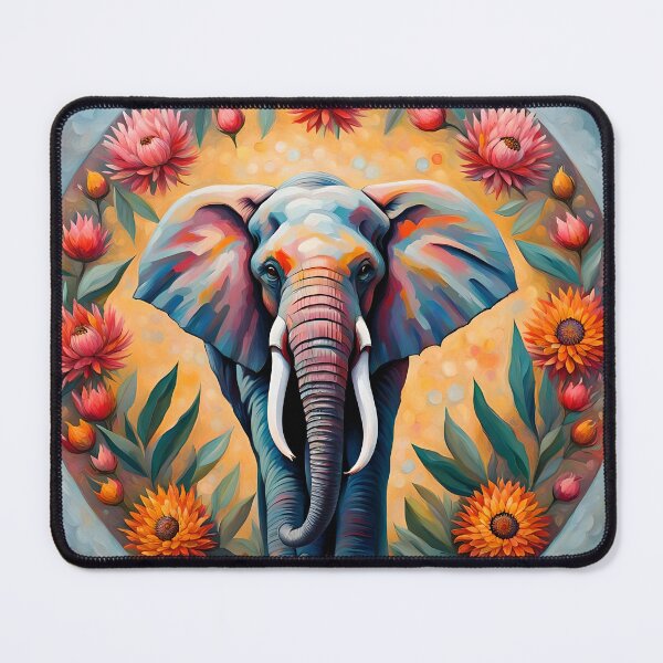 Item preview, Mandala elephant designed and sold by Conservation Art Emporium.