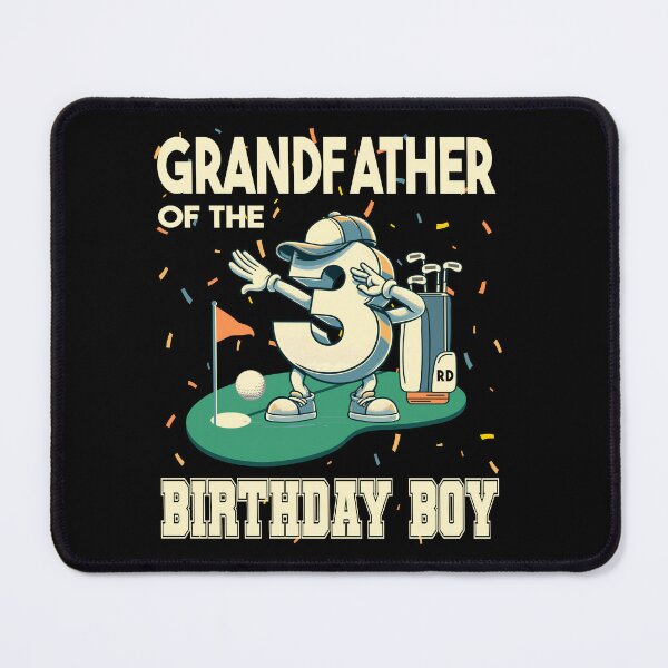 Item preview, Grandpa Of Birthday Boy 3rd Golf B-day Golfing Family Party designed and sold by Jungle Hub.