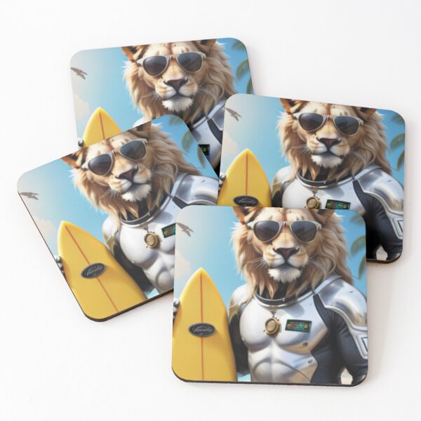 Item preview, Surf Space Lion designed and sold by Sidney Graf.