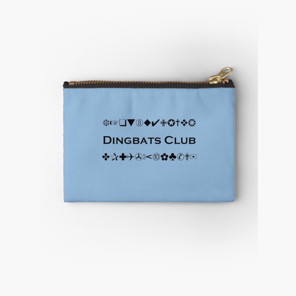 Item preview, Dingbats Club Symbols for Computer Geeks Light-Monotone designed and sold by TinyStarAmerica.