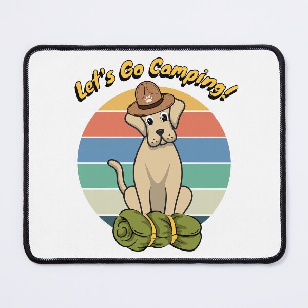 Item preview, Funny Big Dog Wants to go Camping designed and sold by Pet Station.