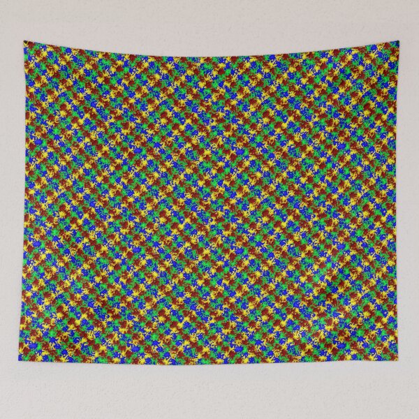 Item preview, 3D Four Color Splatter Checkerboard designed and sold by TheRulerofEarth.