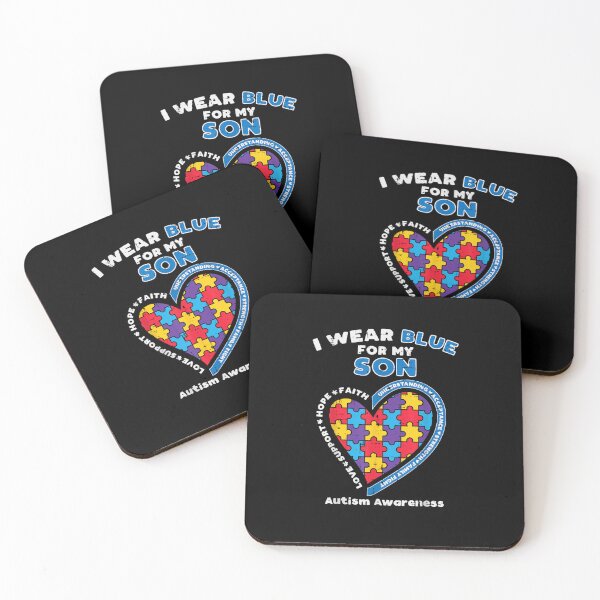 Item preview, Wear Blue For My Son Autism Awareness Family Kids  designed and sold by ARTX4ART.