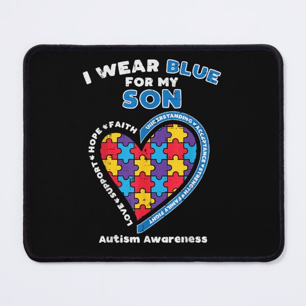 Item preview, Wear Blue For My Son Autism Awareness Family Kids  designed and sold by ARTX4ART.