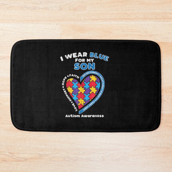 Item preview, Wear Blue For My Son Autism Awareness Family Kids  designed and sold by ARTX4ART.