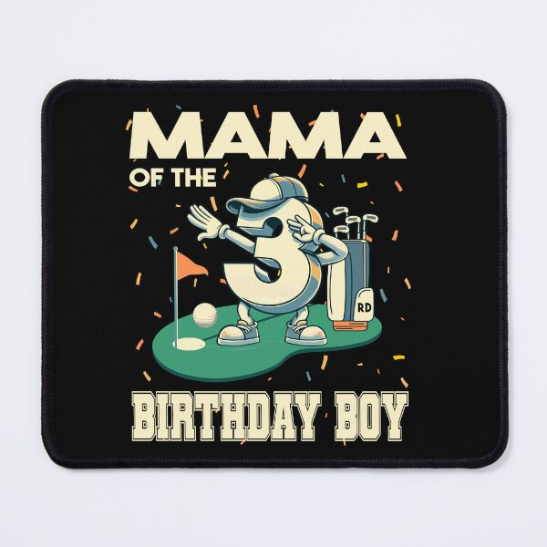 Item preview, Mama Of The Birthday Boy 3rd Golf B-day Golfing Family Party designed and sold by Jungle Hub.