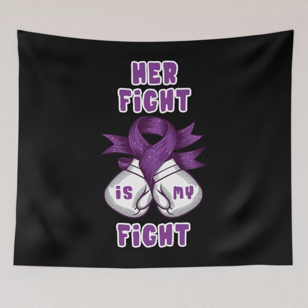 Item preview, Her Fight Is My Fight Boxing Glove Lupus Awareness Month designed and sold by TeeFleet Noble.