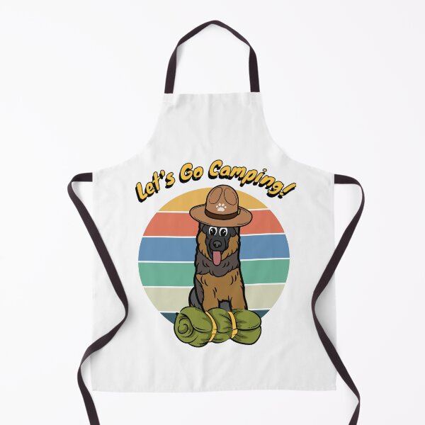 Item preview, Funny Guard Dog Wants to go Camping designed and sold by Pet Station.