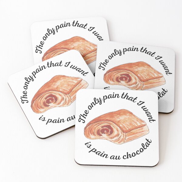 Item preview, Pain au chocolate painkiller  designed and sold by MikusOla.