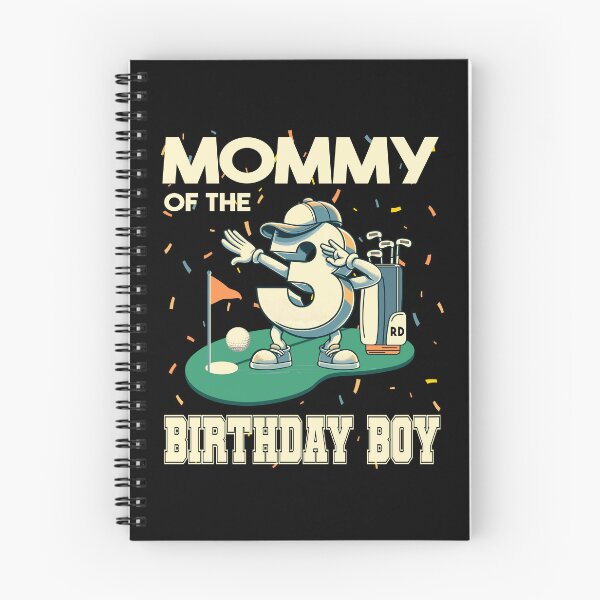 Item preview, Mommy Of The Birthday Boy 3rd Golf B-day Golfing Family Tee designed and sold by Jungle Hub.