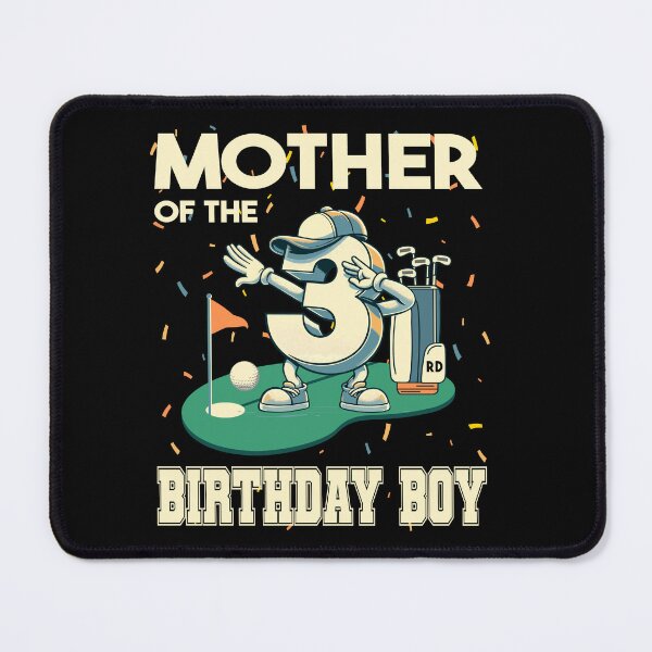 Item preview, Mother Of Birthday Boy 3rd Golf B-day Golfing Family Party designed and sold by Jungle Hub.