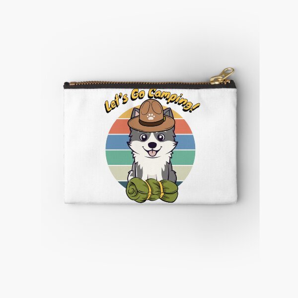 Item preview, Funny Husky Dog Wants to go Camping designed and sold by Pet Station.