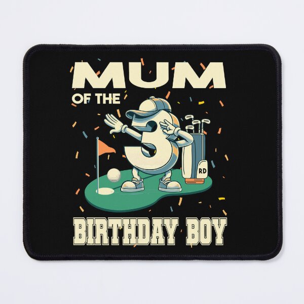 Item preview, Mum Of The Birthday Boy 3rd Golf B-day Golfing Family Party designed and sold by Jungle Hub.