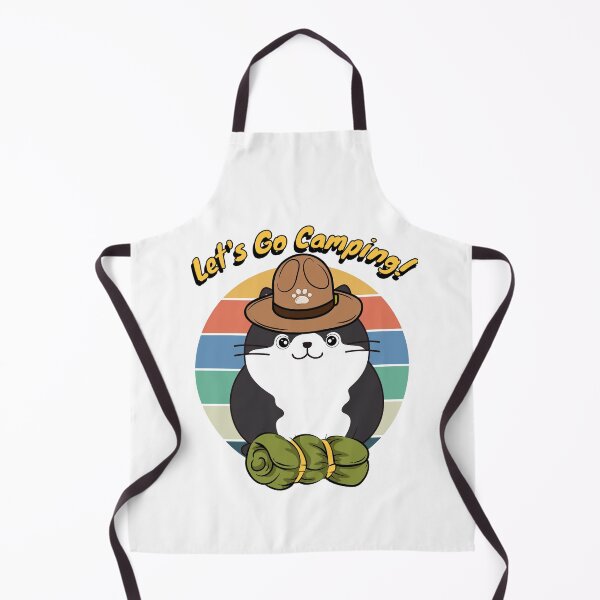 Item preview, Funny Fat cat Wants to go Camping designed and sold by Pet Station.