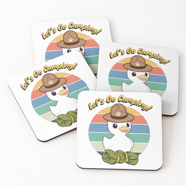Item preview, Funny duck Wants to go Camping designed and sold by Pet Station.