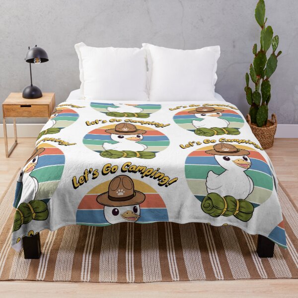 Item preview, Funny duck Wants to go Camping designed and sold by Pet Station.