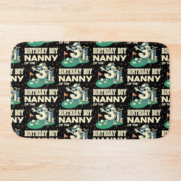 Item preview, Nanny Of The Birthday Boy 3rd Golf B-day Golfing Family Tee designed and sold by Jungle Hub.