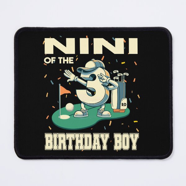 Item preview, Nini Of The Birthday Boy 3rd Golf B-day Golfing Family Party designed and sold by Jungle Hub.