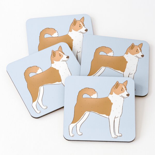 Item preview, Canaan dog illustration  designed and sold by Yaragold.