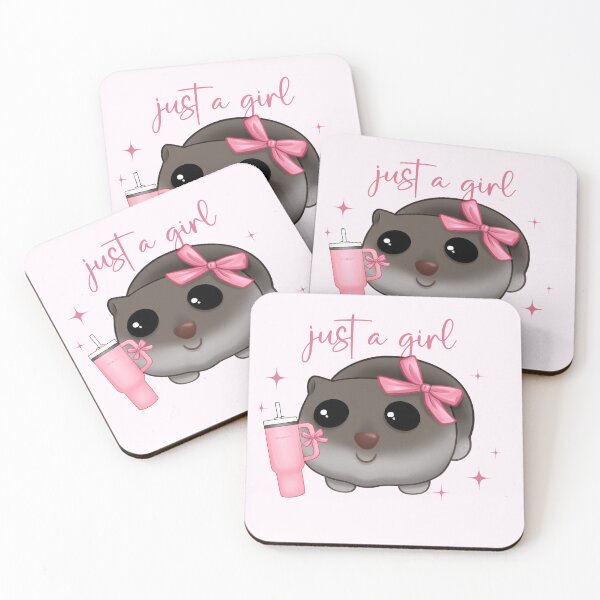 Item preview, Just a girl, I'm literally just a girl, Hamster meme, Hamster girl designed and sold by RosieArtGallery.