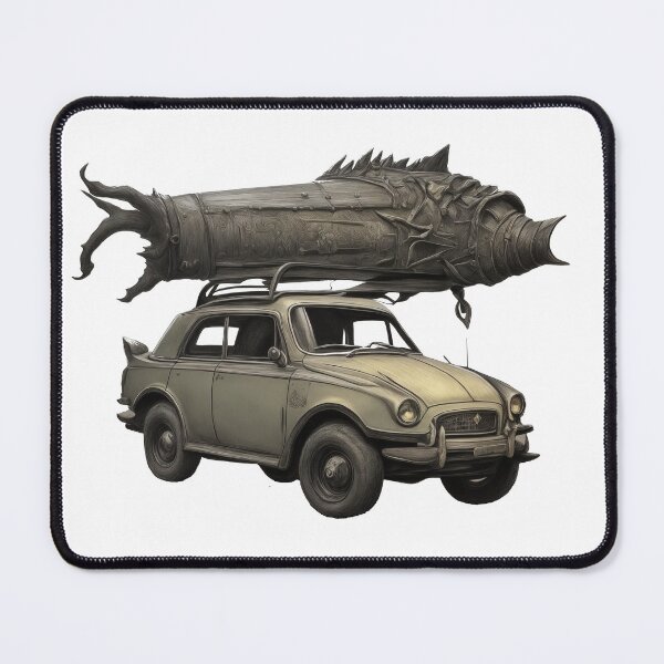 Item preview, Archaeologist's car designed and sold by Attic-Junk.