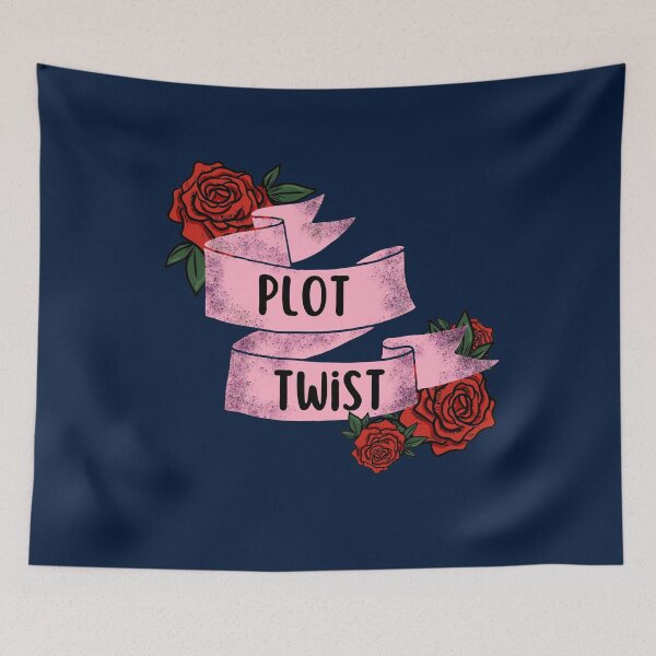 Item preview, Plot Twist Bookish Banner designed and sold by slicksquid.