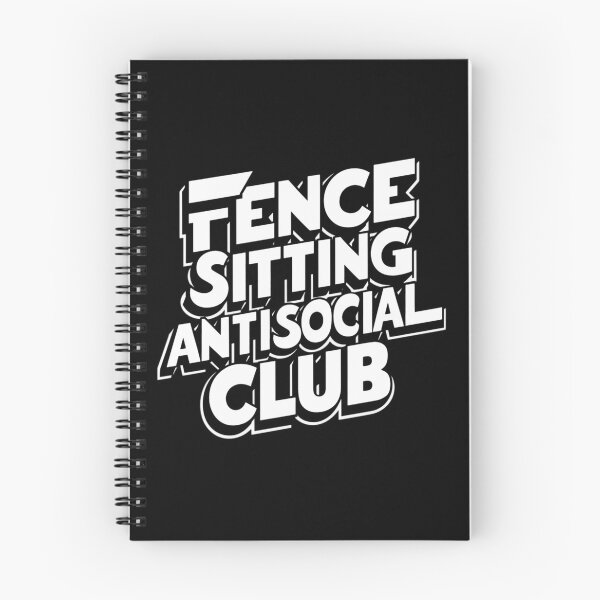 Item preview, Club antisocial sentado en la valla designed and sold by Belarte.shop.