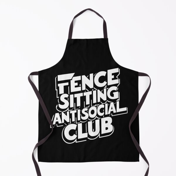 Item preview, Fence Sitting Antisocial Club designed and sold by Belarte.shop.
