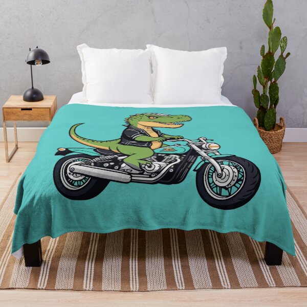 Item preview, Bad ass t-rex on motorcycle designed and sold by Atlantico54.