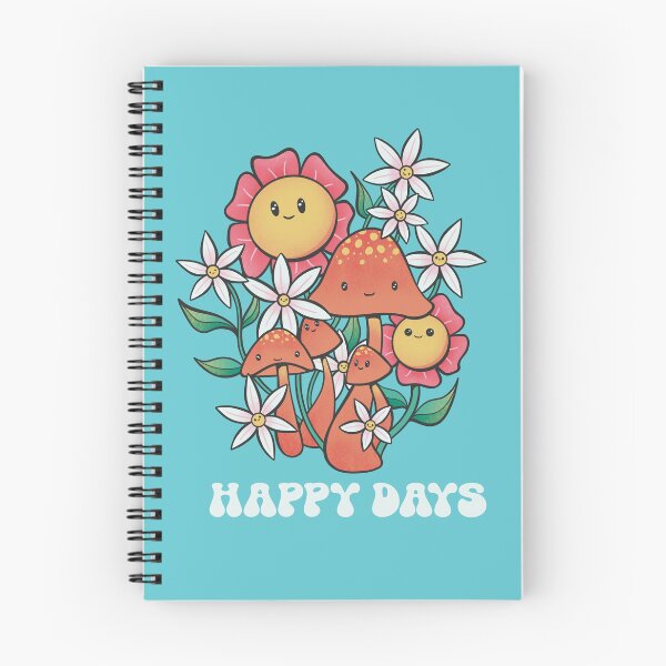 Item preview, Happy Days Flowers and Shrooms designed and sold by JBeasleyDesigns.