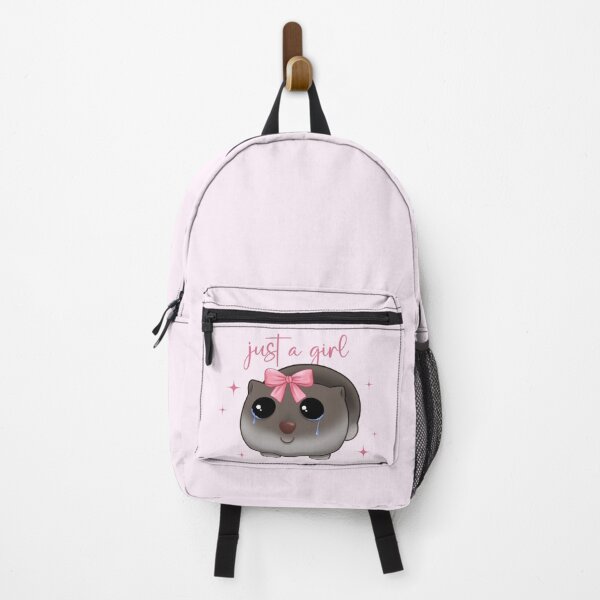 Item preview, Just a girl, I'm literally just a girl, Hamster meme, Hamster girl designed and sold by RosieArtGallery.
