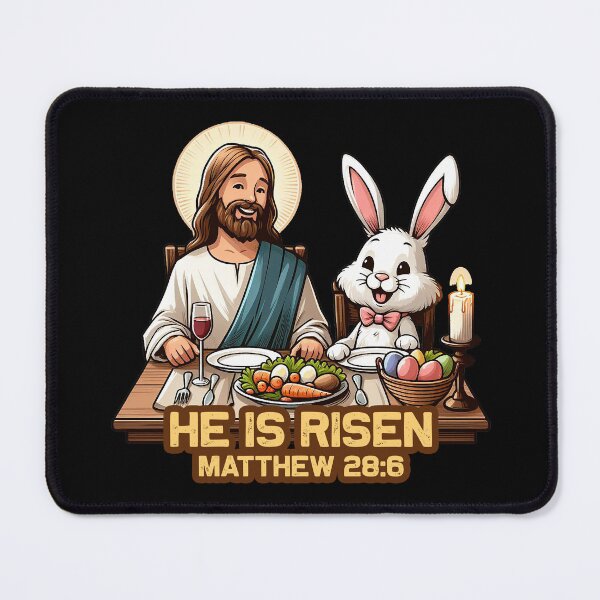 Item preview, Matthew 28:6 He Is Risen designed and sold by plushism.