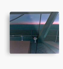Orbs on a Ship Metal Print