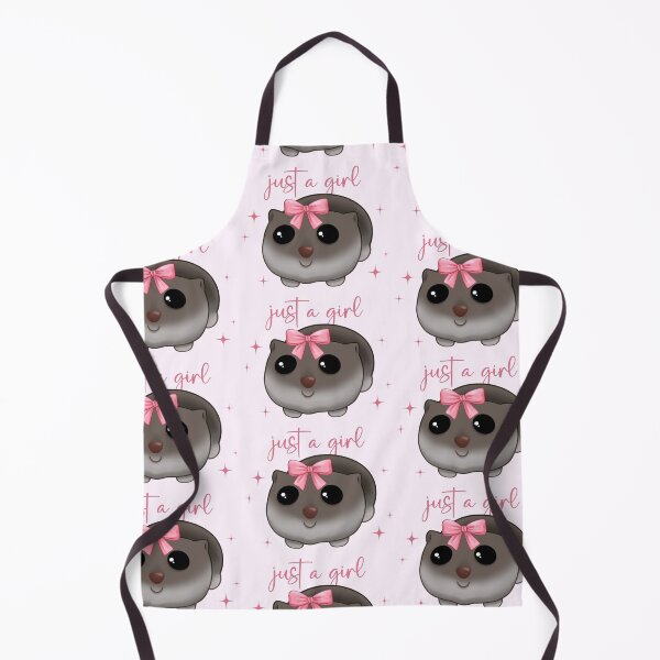 Item preview, Just a girl, I'm literally just a girl, Hamster meme, Hamster girl designed and sold by RosieArtGallery.