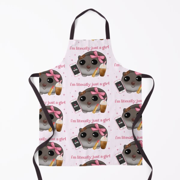 Item preview, Just a girl, I'm literally just a girl, Hamster meme, Hamster girl designed and sold by RosieArtGallery.